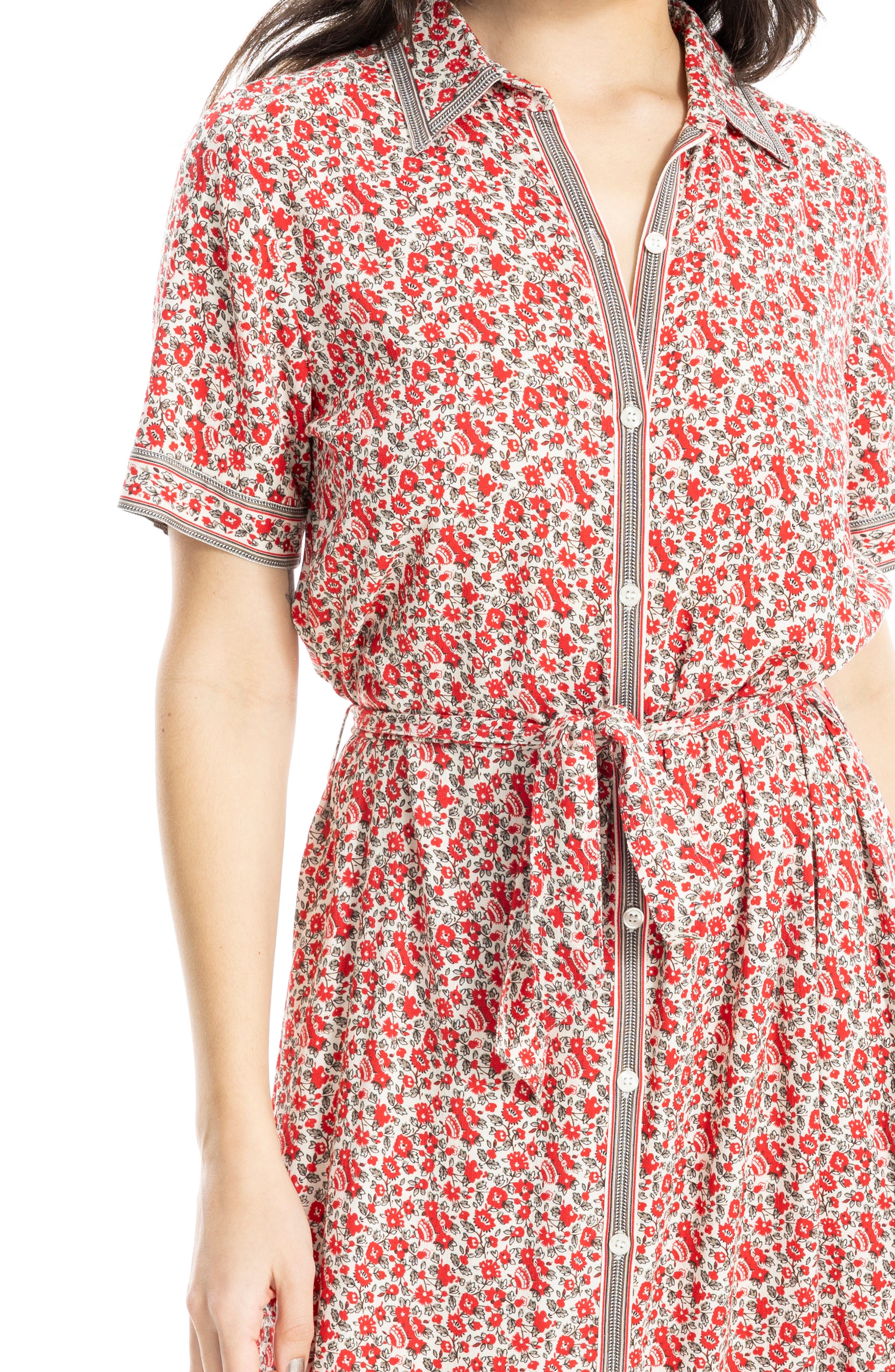 max studio short sleeve shirt dress Short Sleeve Shirtdress
