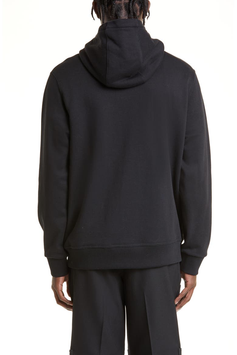 Ansdell Logo Graphic Hoodie, Alternate, color, BLACK