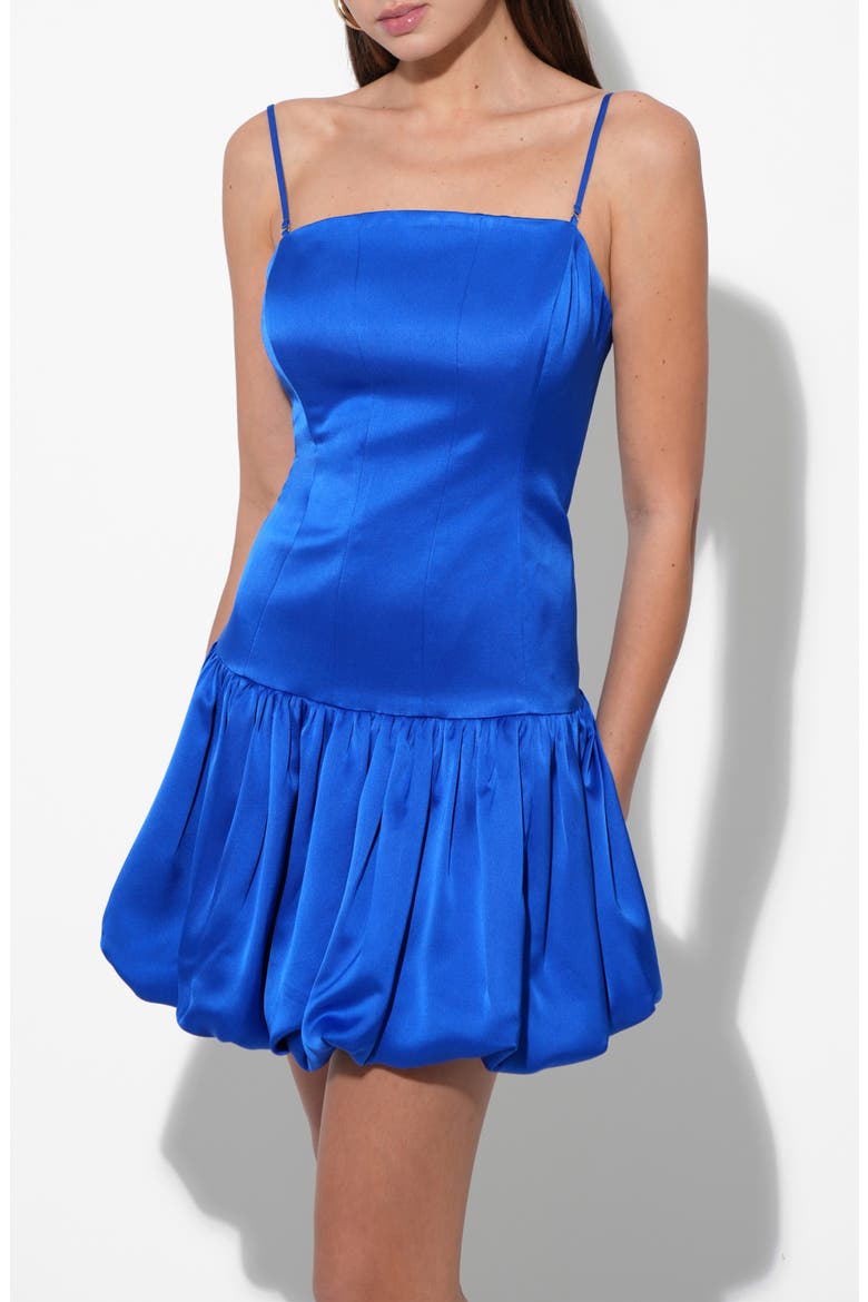 Paloma Strapless Bubble Minidress, Alternate, color, ROYAL BLUE