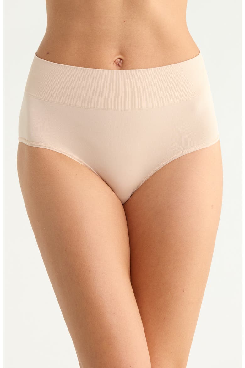 Seamless Briefs, Main, color, BEIGE SMOKE