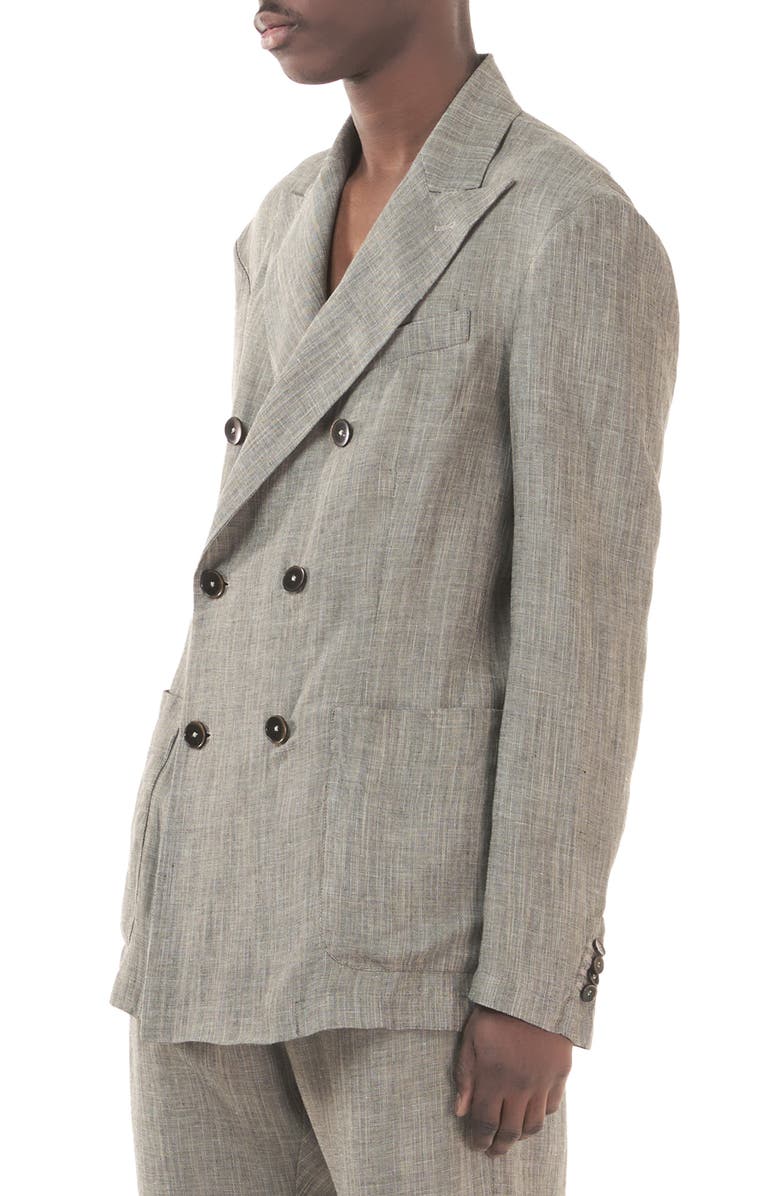 Barena Venezia Siroco Linen Blend Jacket, Alternate, color,