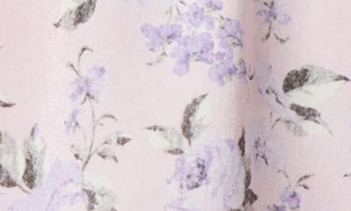 Florence By Mills Silky Satin Sleep Shorts In Pink