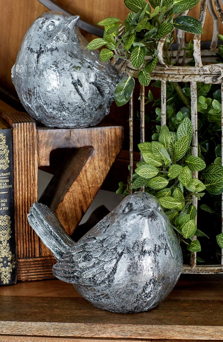 SONOMA SAGE HOME Polystone Bird Sculpture - Set of 2, Alternate, color,