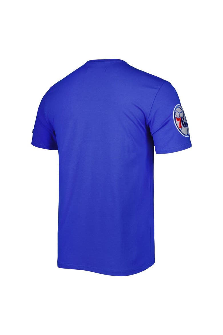 Men's Pro Standard Royal Philadelphia 76ers Hometown Chenille T-Shirt, Alternate, color, Royal