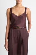 Vince Lace Satin Camisole