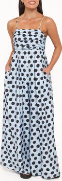 Petal & Pup Pricilla Dot Sleeveless Jumpsuit