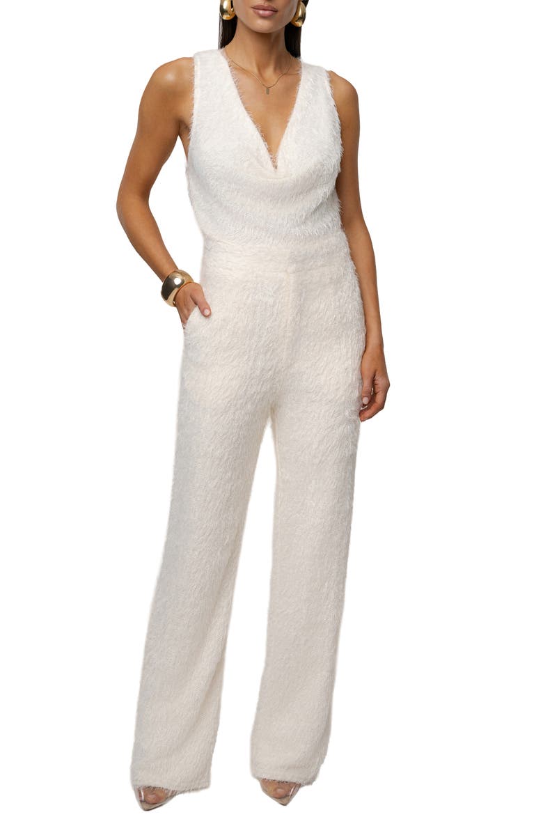 JLUXLABEL Soft Talk Sweater Tank, Alternate, color, Cream