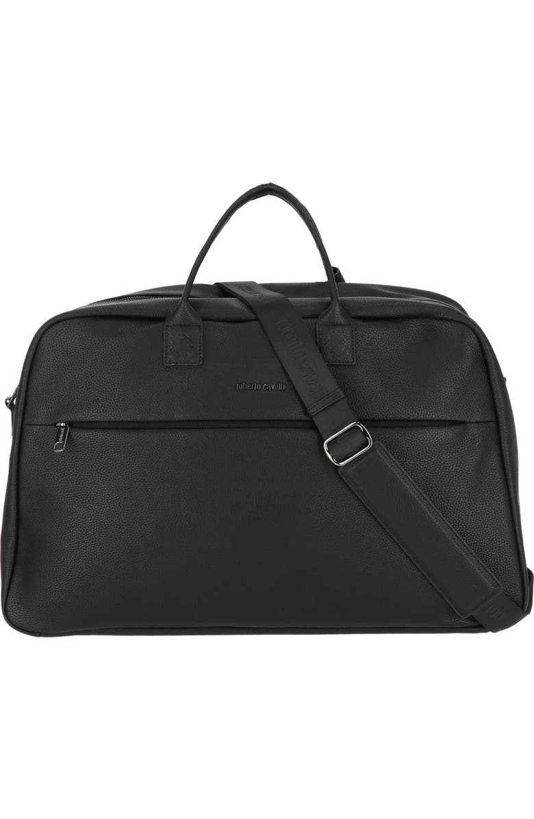 Roberto Cavalli Pebble Duffle Bag, Main, color,