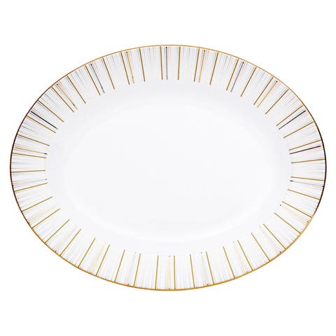 Luminous 14 Inch Oval Platter