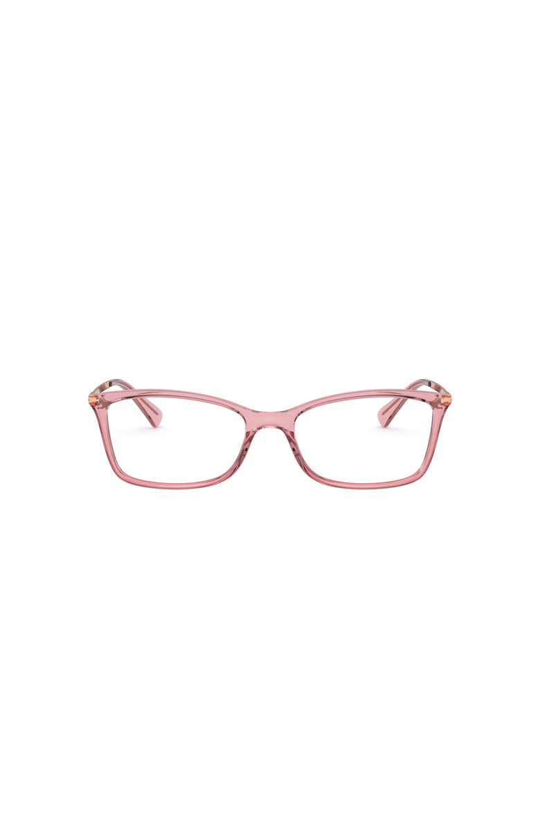 Vogue Eyewear 54mm Rectangle optical glasses, Alternate, color, Pink