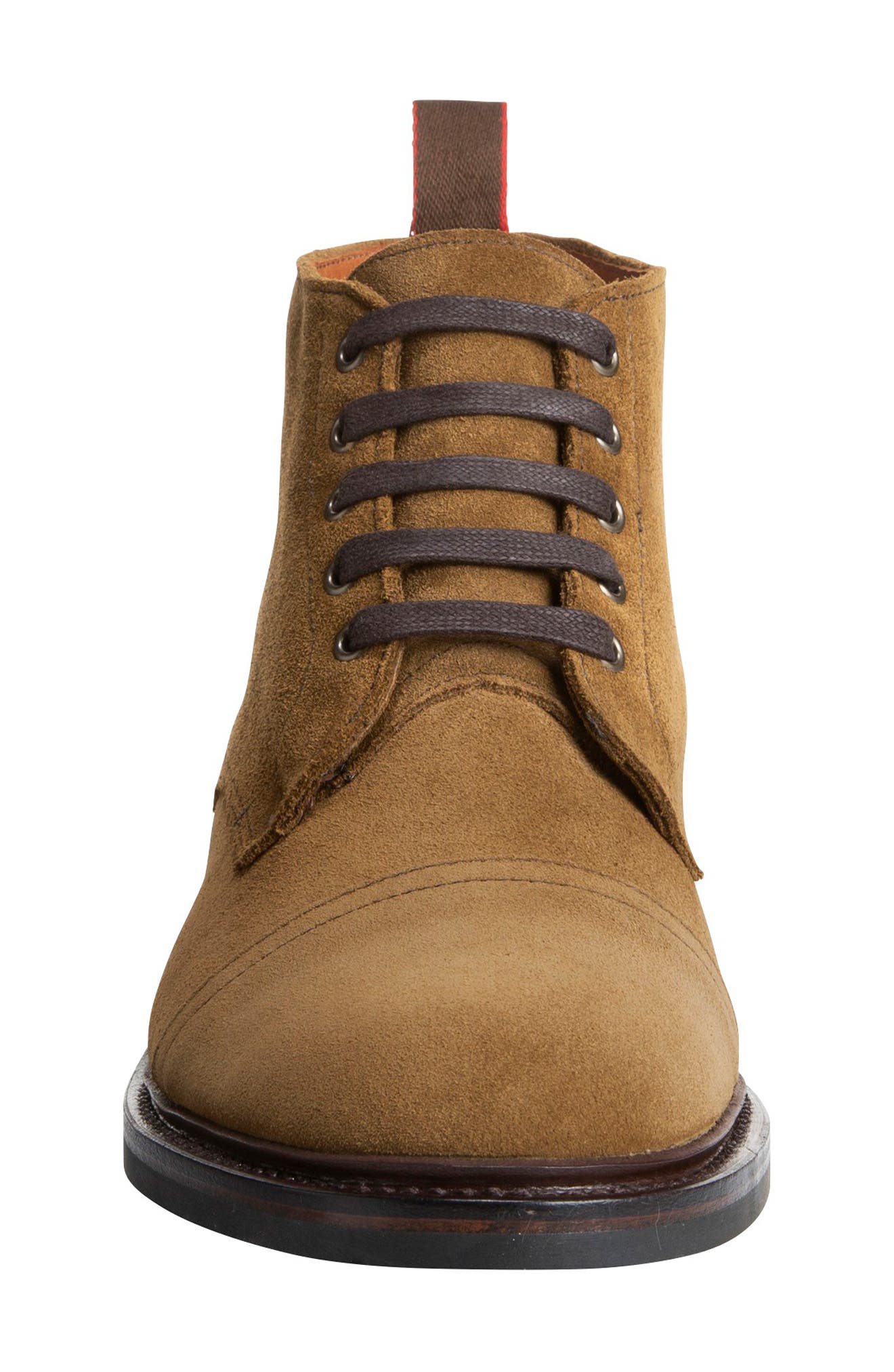 Allen Edmonds Patton Waterproof Suede Derby Boot, Alternate, color, 