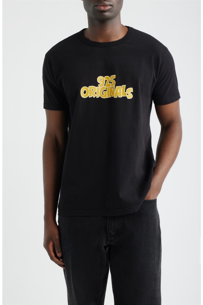 Anthem Graphic T-Shirt, Main, color, JET BLACK