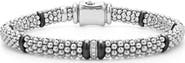 LAGOS Black Caviar Rope Bracelet