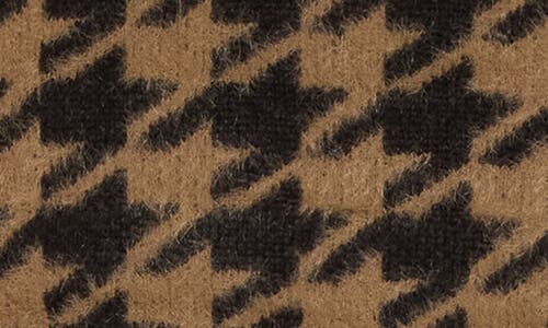 Elie Elie Tahari Houndstooth Sweater In Brown