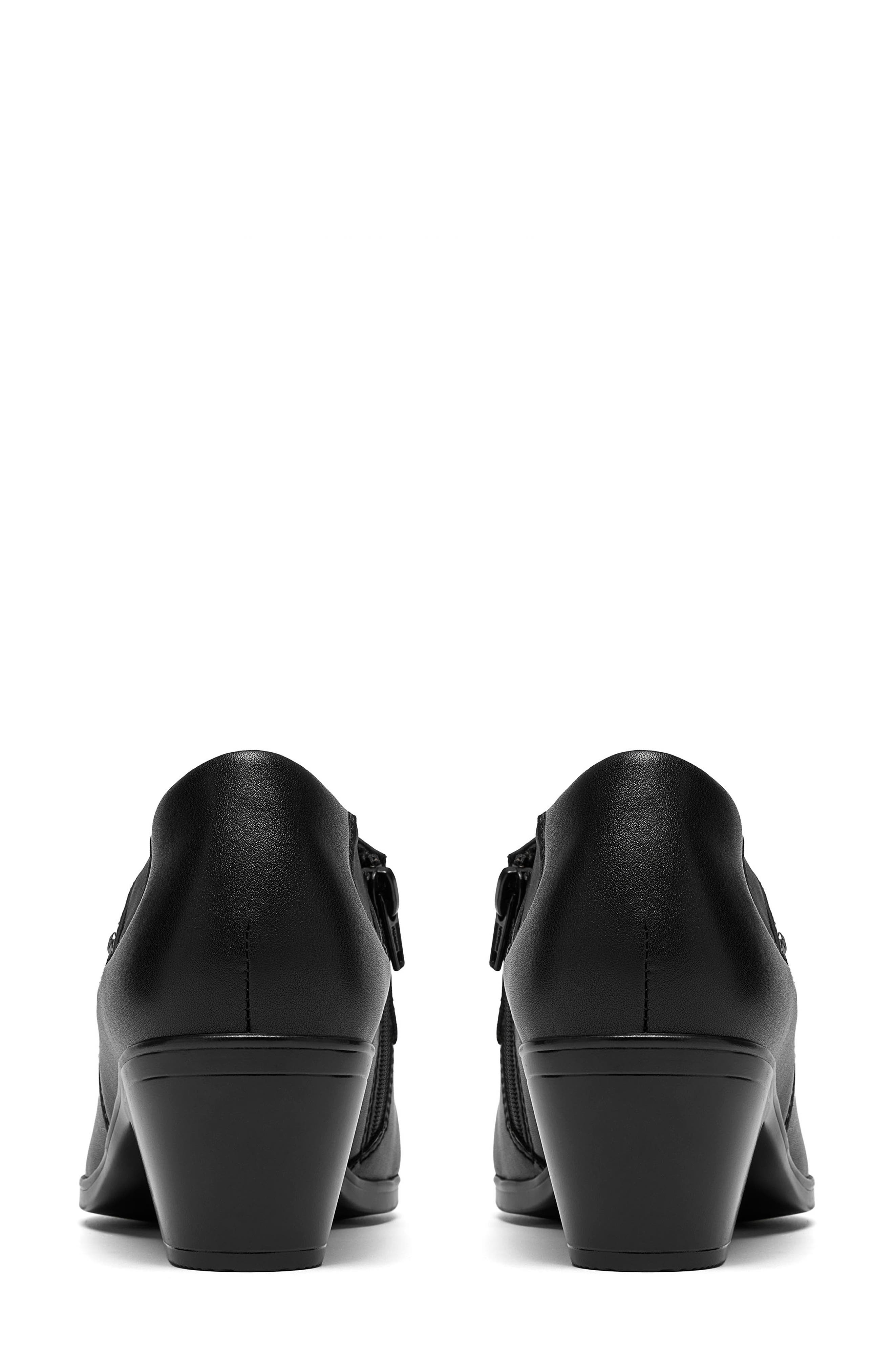 Emily 2 London Bootie, Alternate, color, BLACK LEATHER