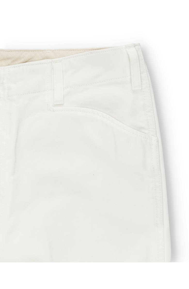 Fortela Ben Heavy Cotton Gabardine Chino Pants, Alternate, color, White