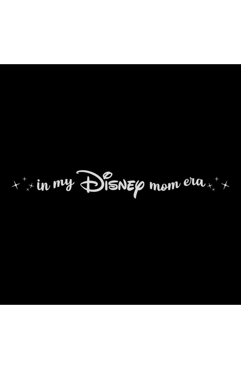 Disney Men's Disney In My Sparkly Mom Era  Graphic T-Shirt, Alternate, color, Black