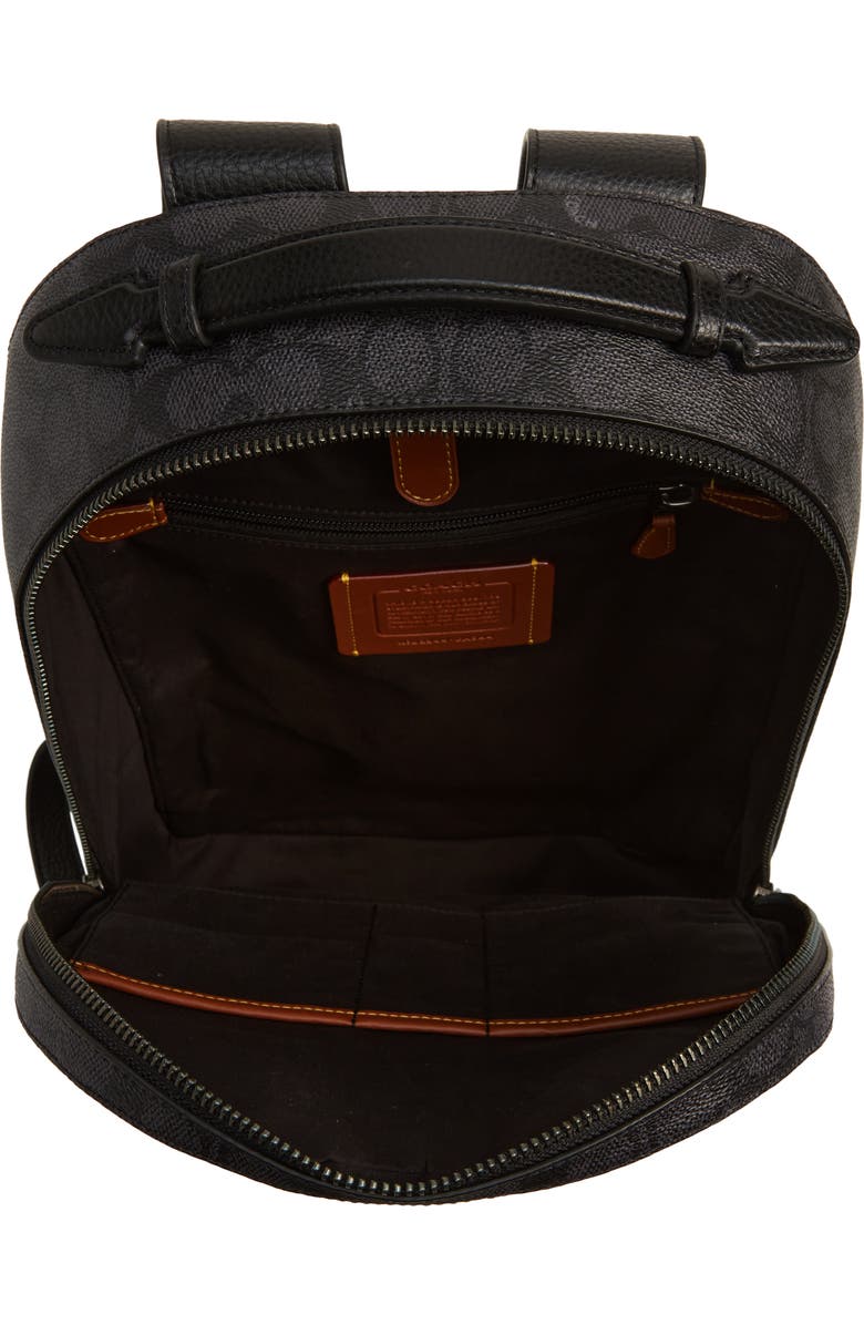 COACH Metropolitan Pebbled Leather Backpack, Alternate, color,