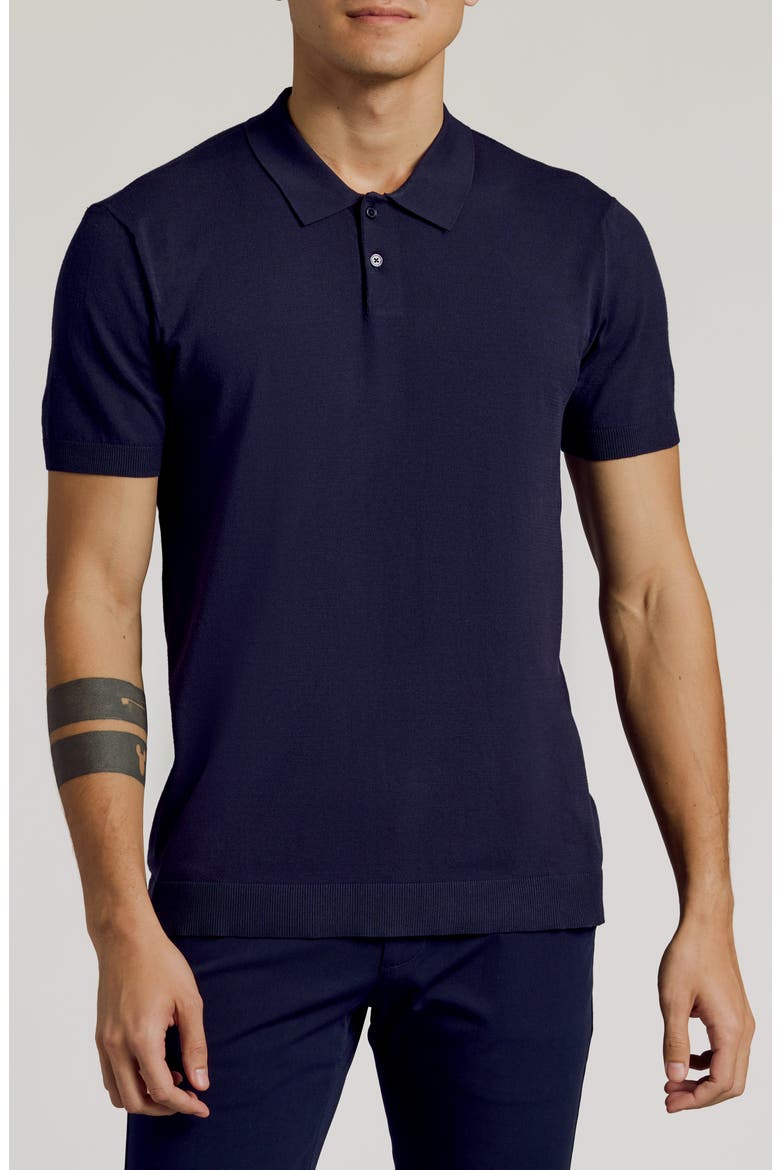 Sweater Polo, Main, color, NAVY