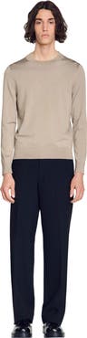 SANDRO Fine knit sweater