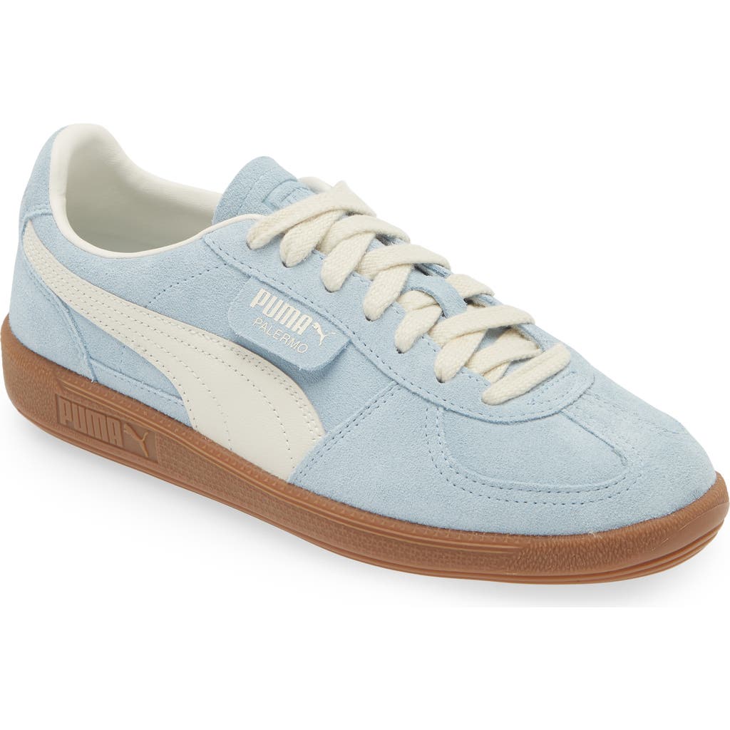 Puma Palermo Leather Sneaker In Blue