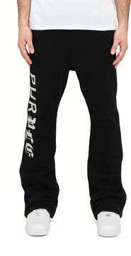 PURPLE BRAND Heavyweight Fleece Flared Pants