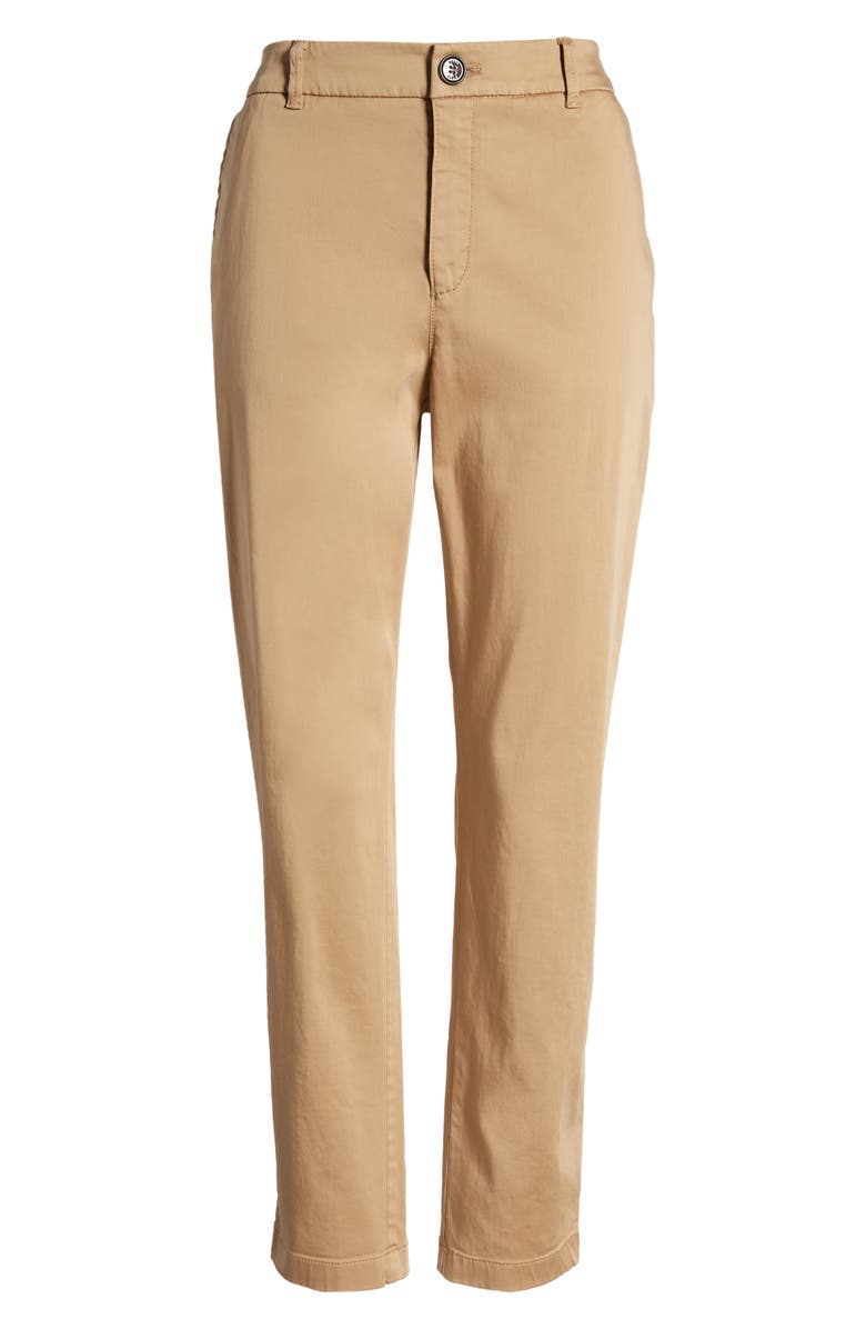 BOSS Tachine Stretch Cotton Trousers, Alternate, color, 
