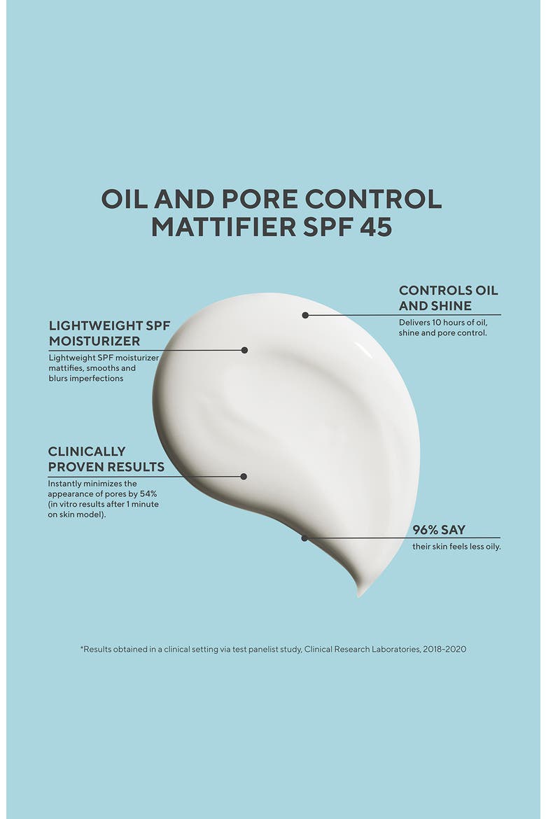 Oil and Pore Control Mattifier SPF 45, Alternate, color, NO COLOR