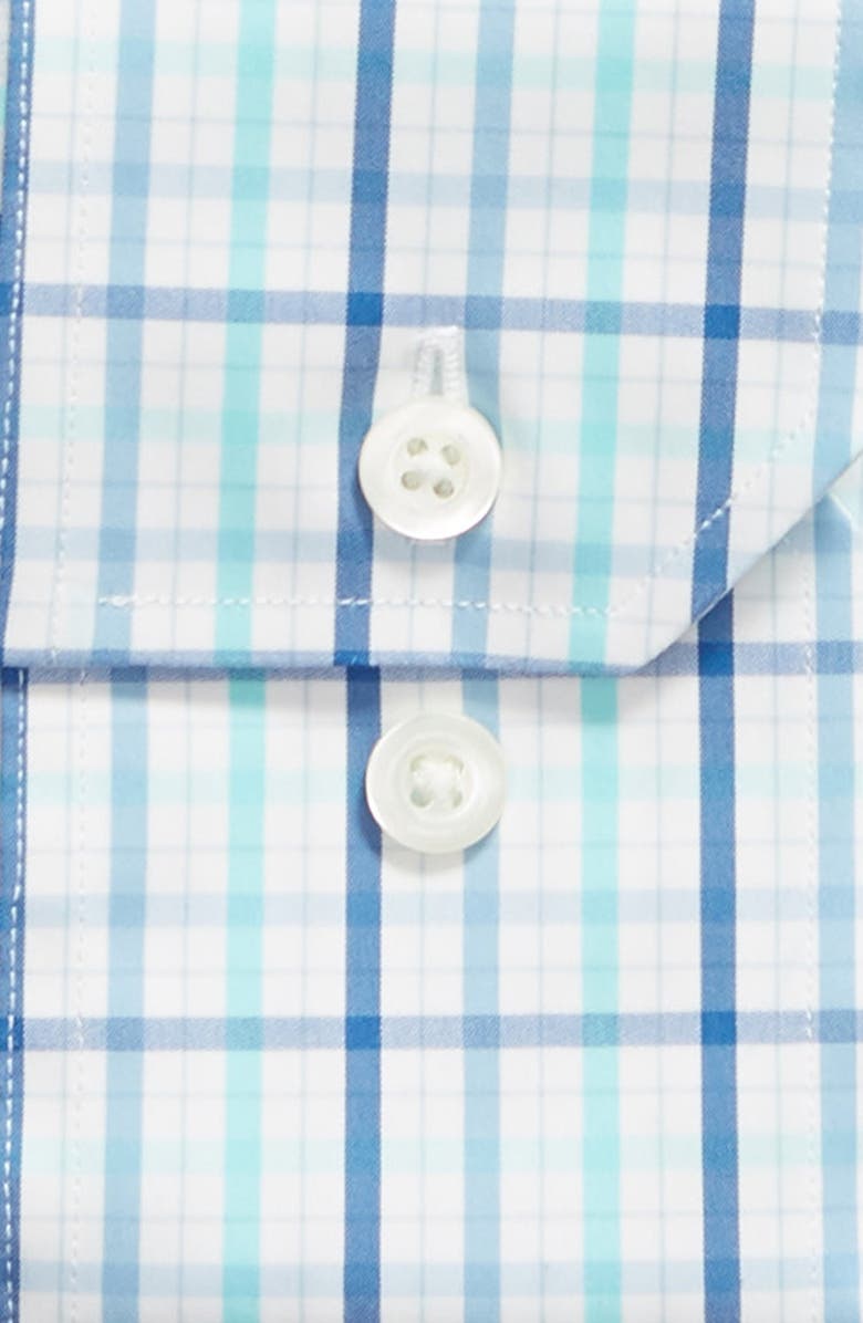 Bonobos Rancho Slim Fit Stretch Plaid Dress Shirt, Alternate, color, 