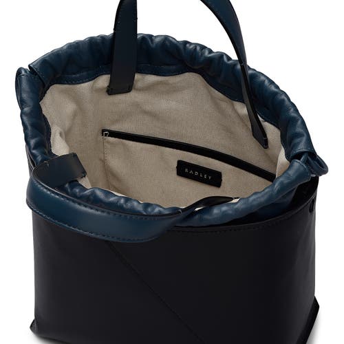 Radley The Portobello Small Drawstring Crossbody Bag In Black