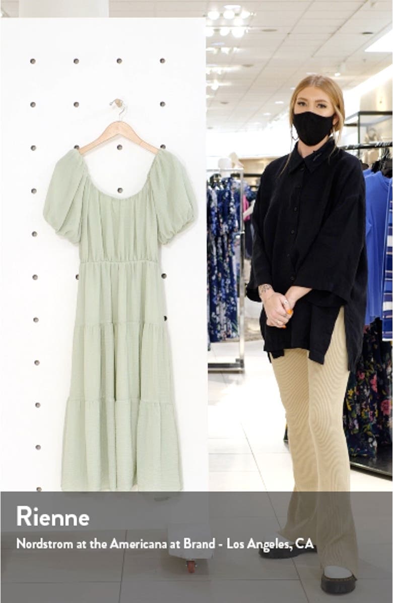 Tiered Short Sleeve Dress, sales video thumbnail