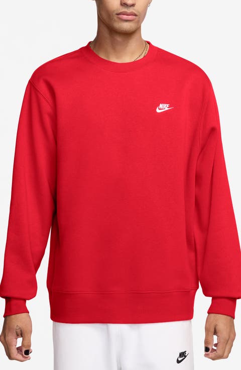 Club Brushed Fleece Crewneck Sweatshirt