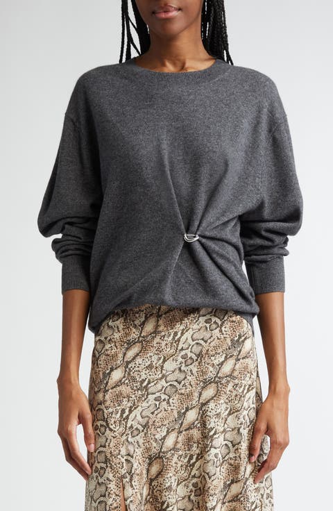 Ilaria Twisted Merino Wool & Cashmere Sweater