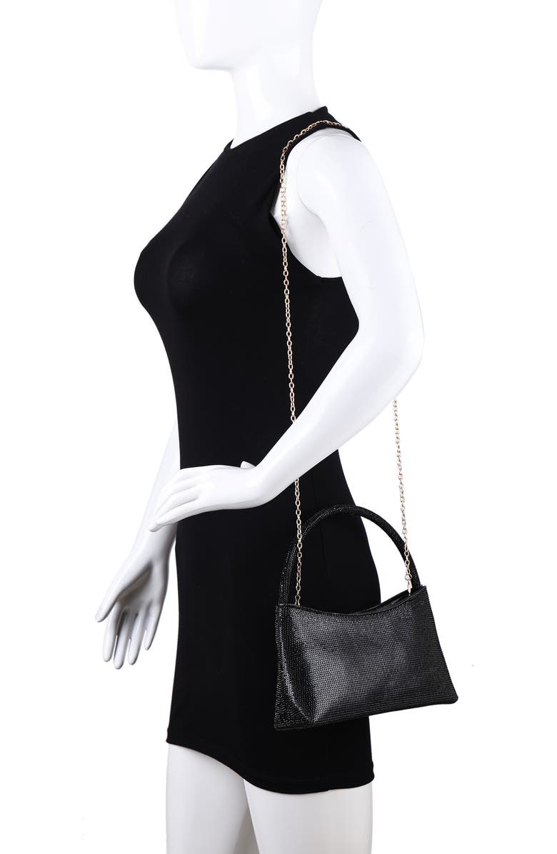 LADY COUTURE Dressy Rhinestone Top Handle Bag, Alternate, color,