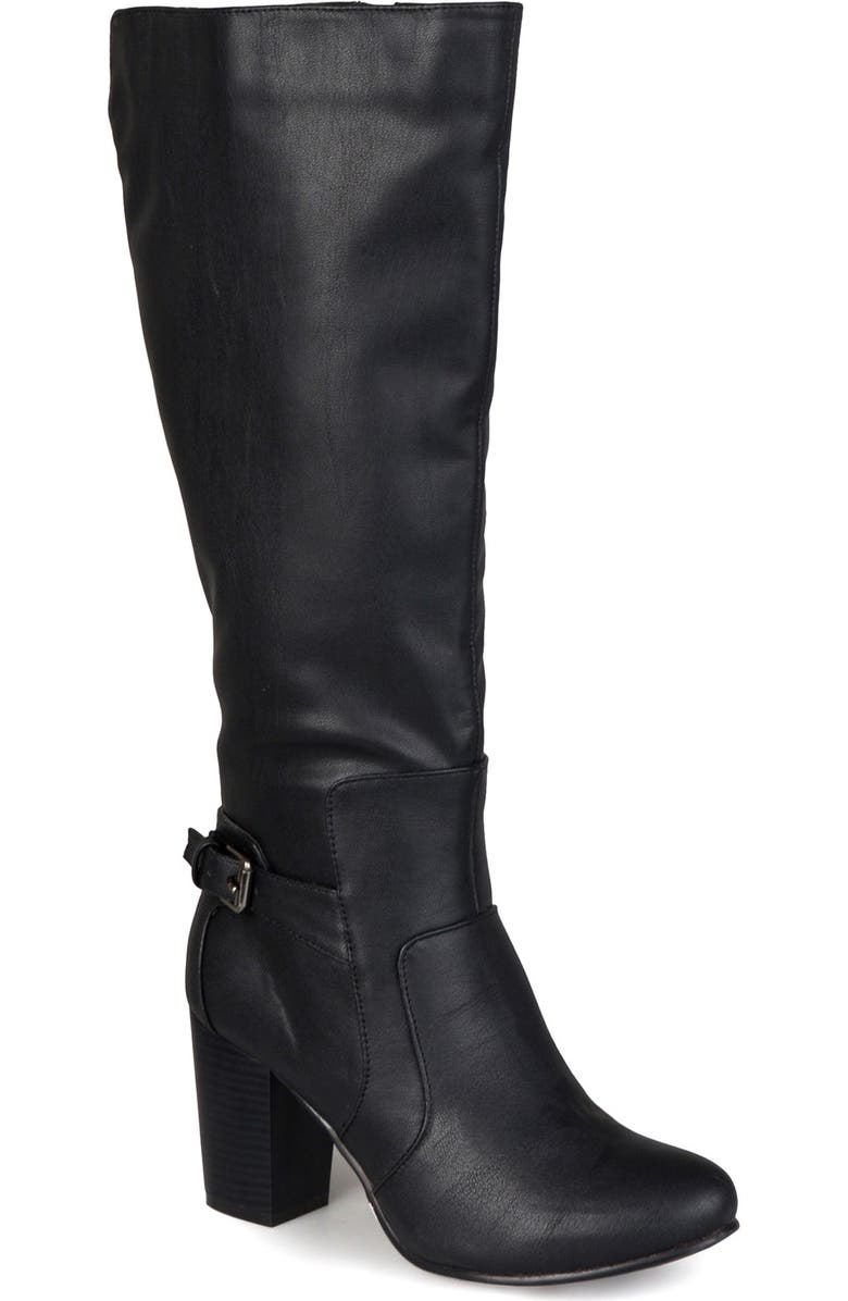 Journee Collection JOURNEE Carver Heeled Tall Boot, Main, color,