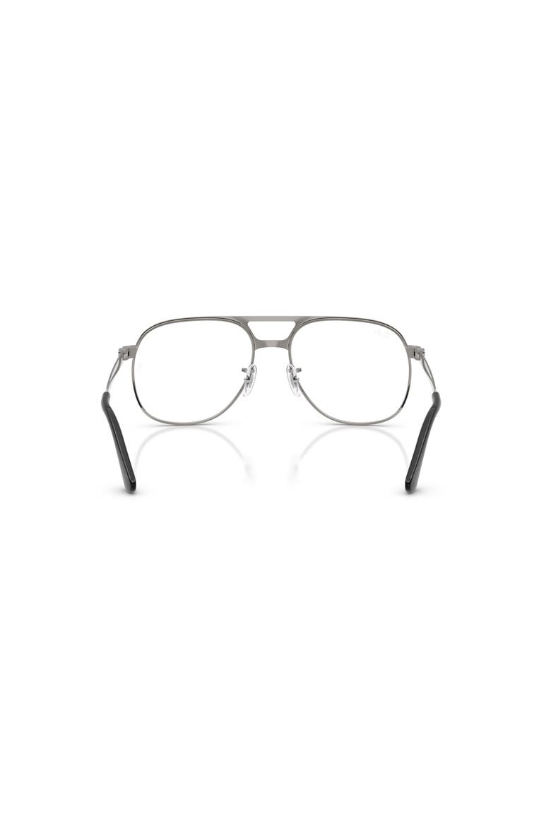 54mm Square optical glasses, Alternate, color, Grey