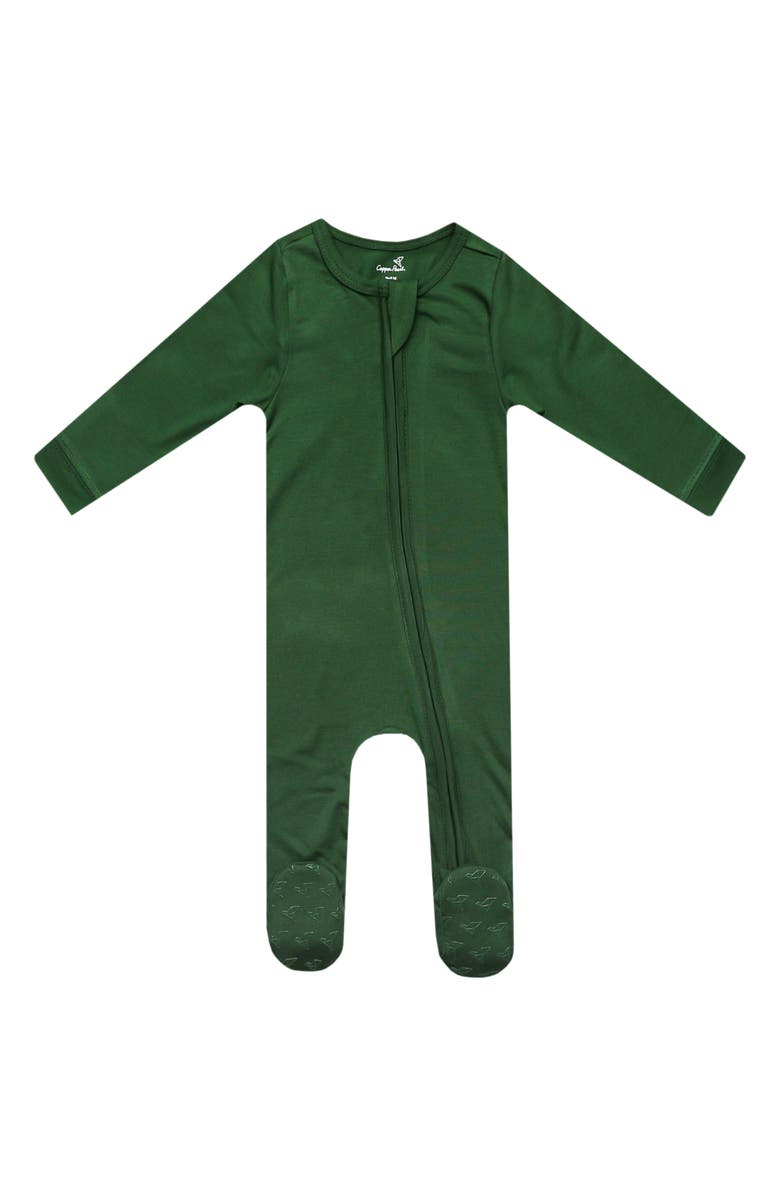 Copper Pearl Alder Zip Front Footie, Main, color, 