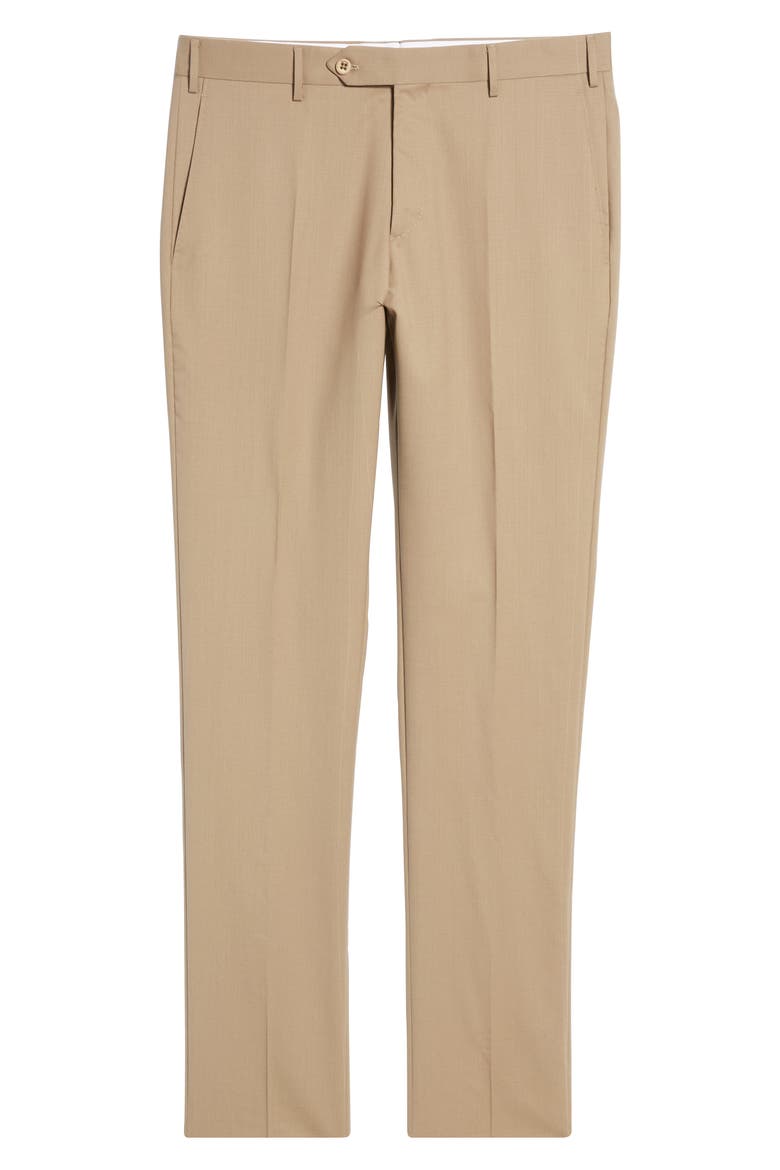 Parker Stretch Wool Trousers, Alternate, color, TAN