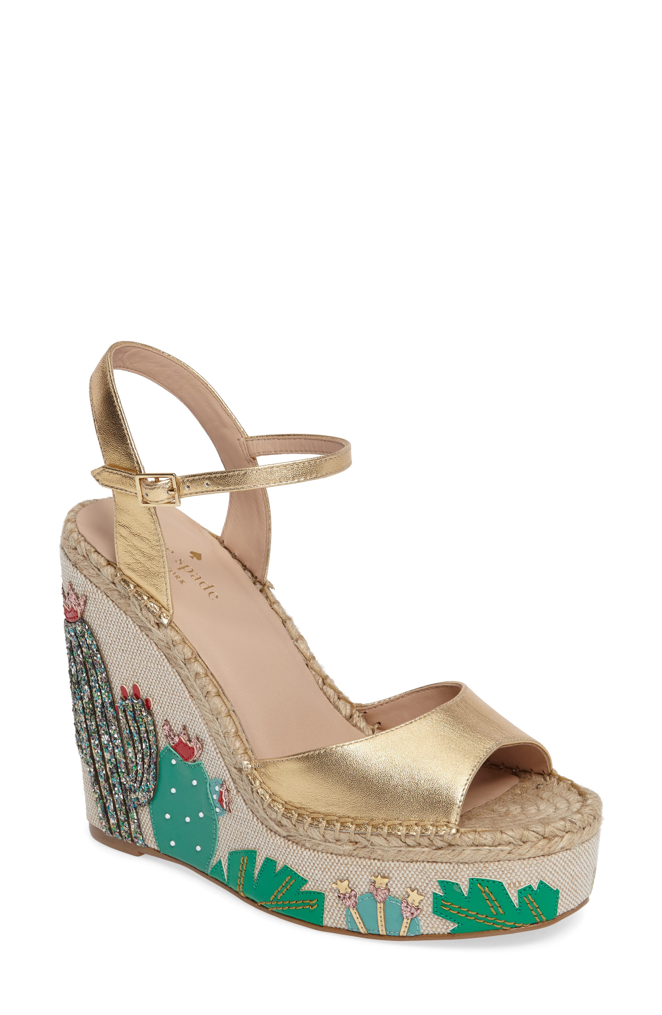Kate Spade New York dallas wedge sandal, Main, color, 