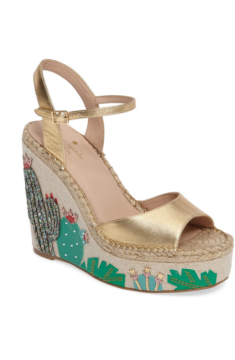 Kate Spade New York dallas wedge sandal, Main, color,