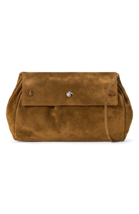 Cy Suede Convertible Bag