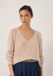 Hush Constance Cashmere V Jumper