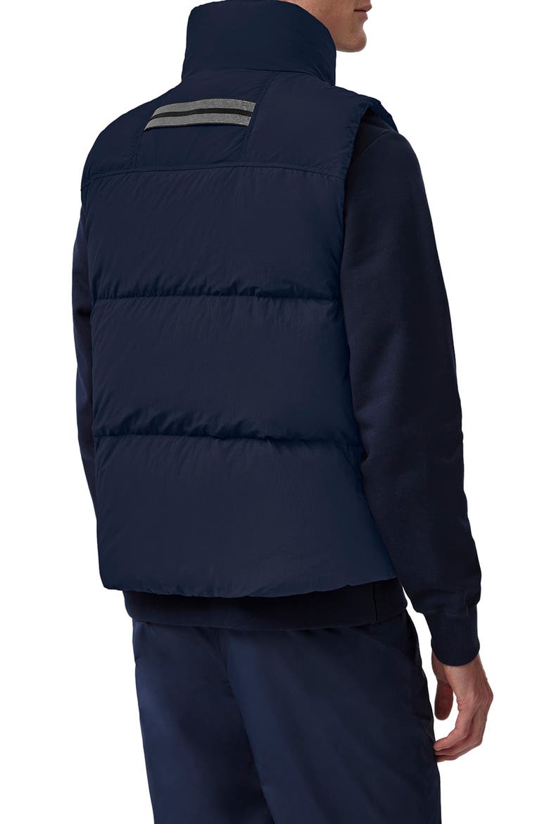 Lawrence Water Repellent 750 Fill Power Down Puffer Vest, Alternate, color, ATLANTIC NAVY