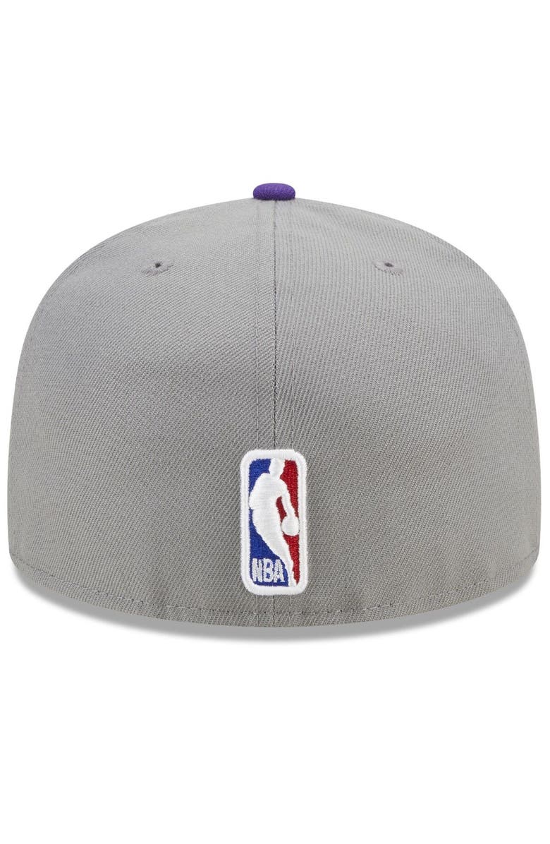 New Era Men's New Era  Purple Sacramento Kings 2022/23 City Edition Official 59FIFTY Fitted Hat, Alternate, color, 