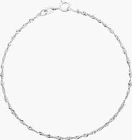 Aurate New York Barely There Chain Bracelet