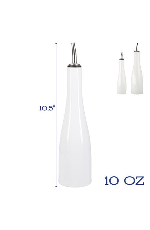 Bia Cordon Bleu Oil & Vinegar Bottle Set In White