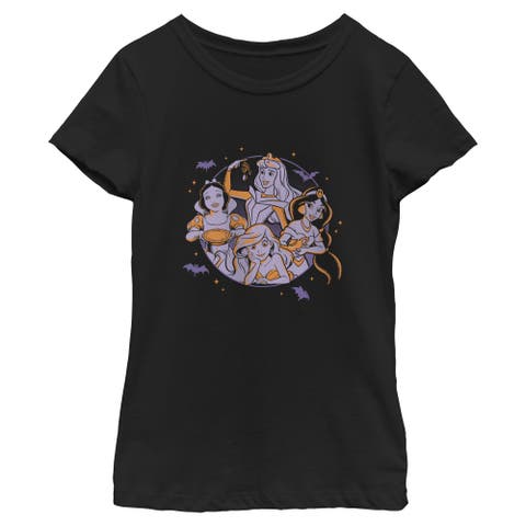 Girls Disney Bats And Pies Badge T Shirt