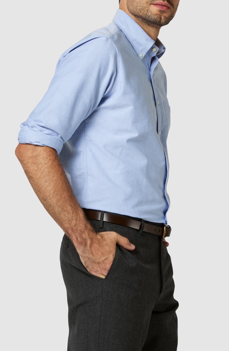 Sid Mashburn Regular Fit Oxford Button-Down Dress Shirt, Alternate, color,