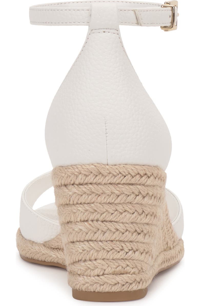 Vince Camuto Faylie Wedge Espadrille Sandal, Alternate, color, Bianco