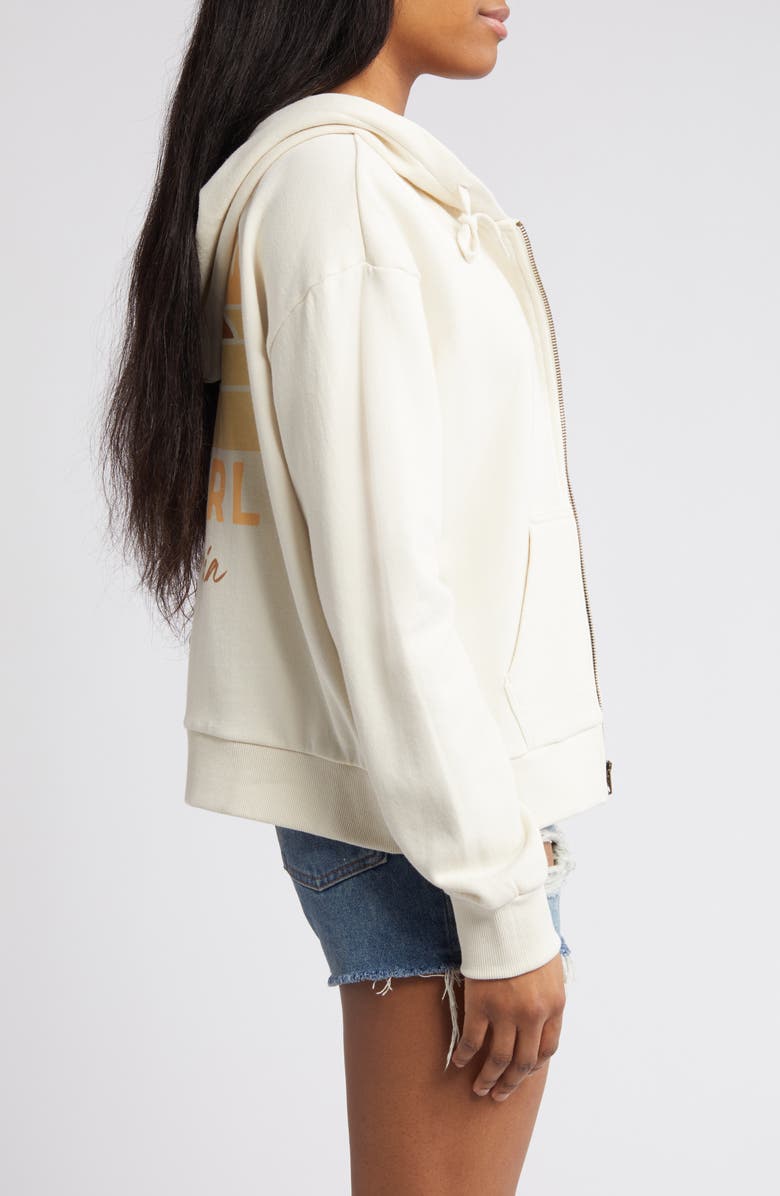 Rip Curl Line-Up Cotton Graphic Zip-Up Hoodie, Alternate, color,